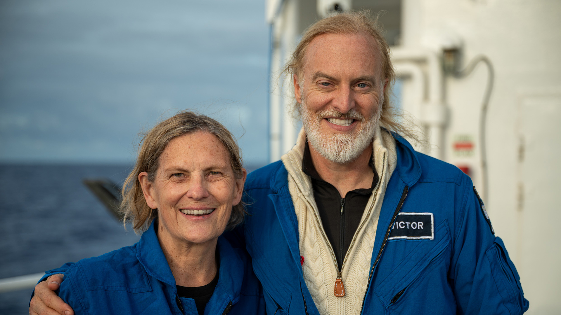 Kathy Sullivan becomes first woman to Challenger Deep; EYOS coordinates call between International Space Station and DSSV Pressure Drop