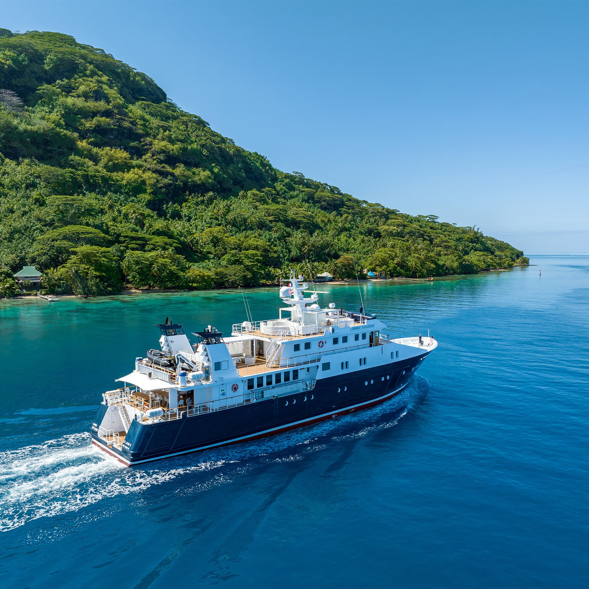 Hanse Explorer, Expedition Superyacht, Explorer Yacht