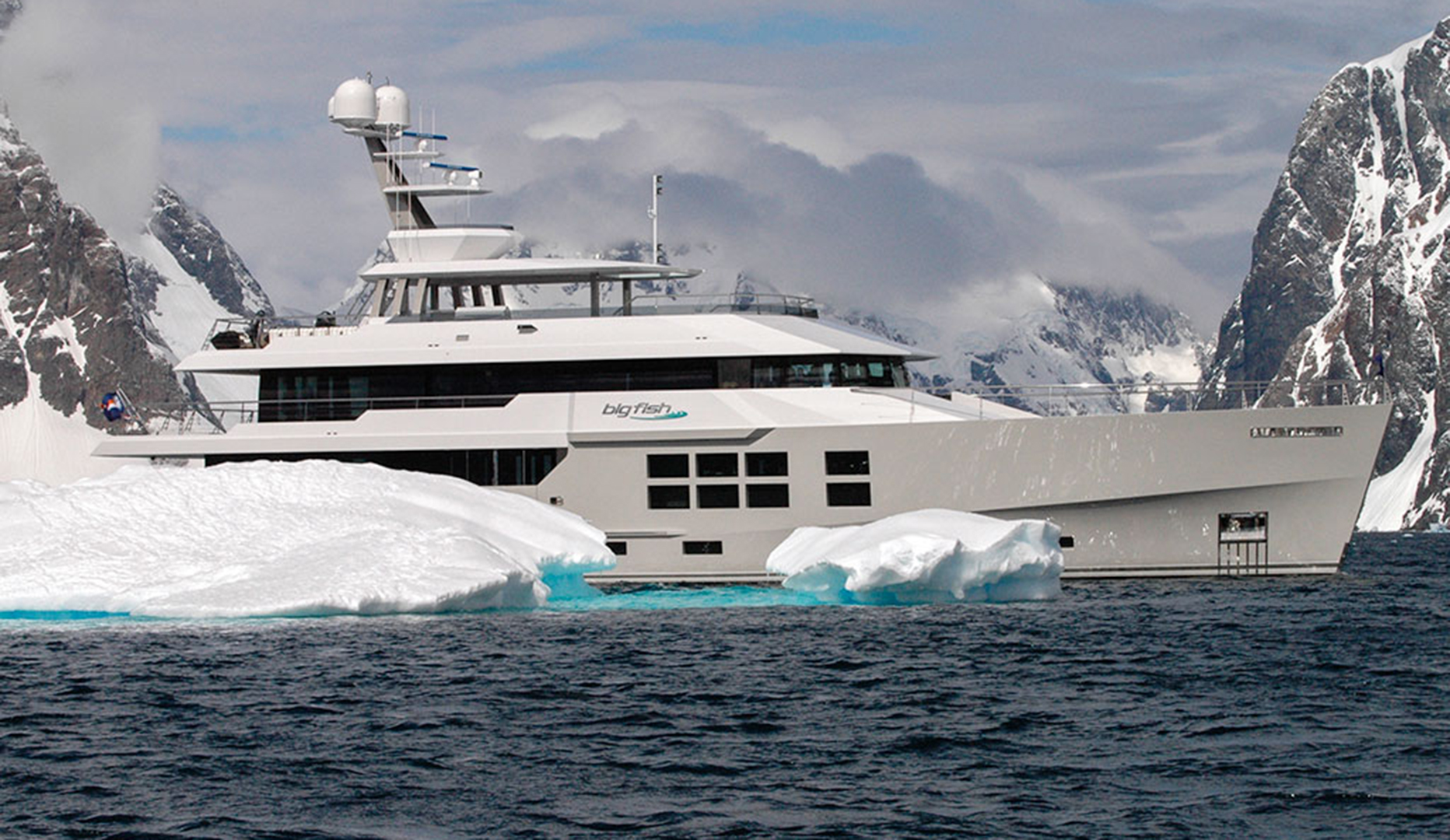 A sign of the times? A superyacht auction and only an expedition yacht sells.