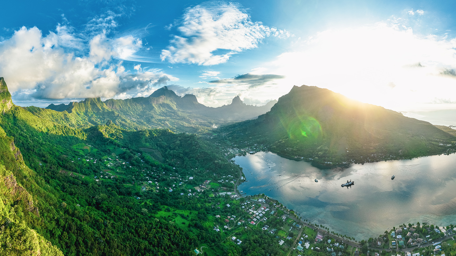 Sunny Tahiti View
